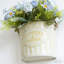 Couronne de linteau artificielle à fleurs séchées