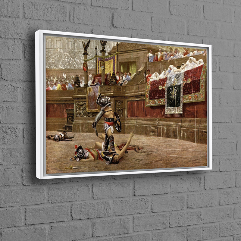 Print on Canvas, White, Framed Print without Mat, 40 cm H x 60 cm W