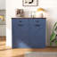 Armoire poubelle double inclinable Farmhouse Blue