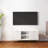 Modern TV Stand With Wave-Design Doors, Open Shelf, And Adjustable Shelf For A Stylish And Functional Living Room
