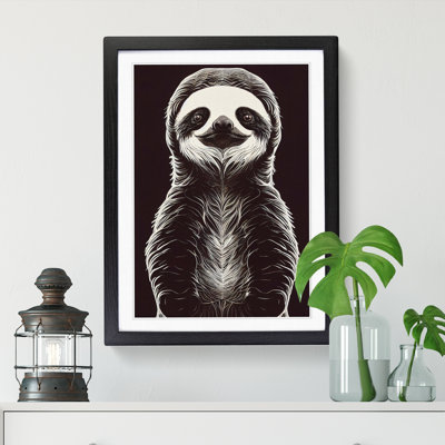Sloth - Single Picture Frame Print