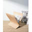 Solid Wood Free Standing Magazine Rack-789262857