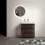 Ensemble de meuble-lavabo simple 29,9 po avec plateau en céramique Sona-1881520369-1881520372