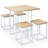 Felício 4 - Person Dining Set-916802156-916802157-916802158