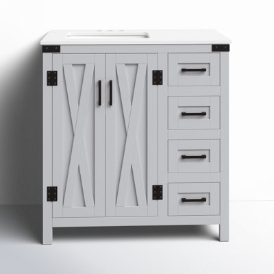 Slayton 32'' Single Bathroom Vanity