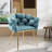Modern Velvet Upholstered Kitchen Chairs Dining Chairs Set of 2-184720968