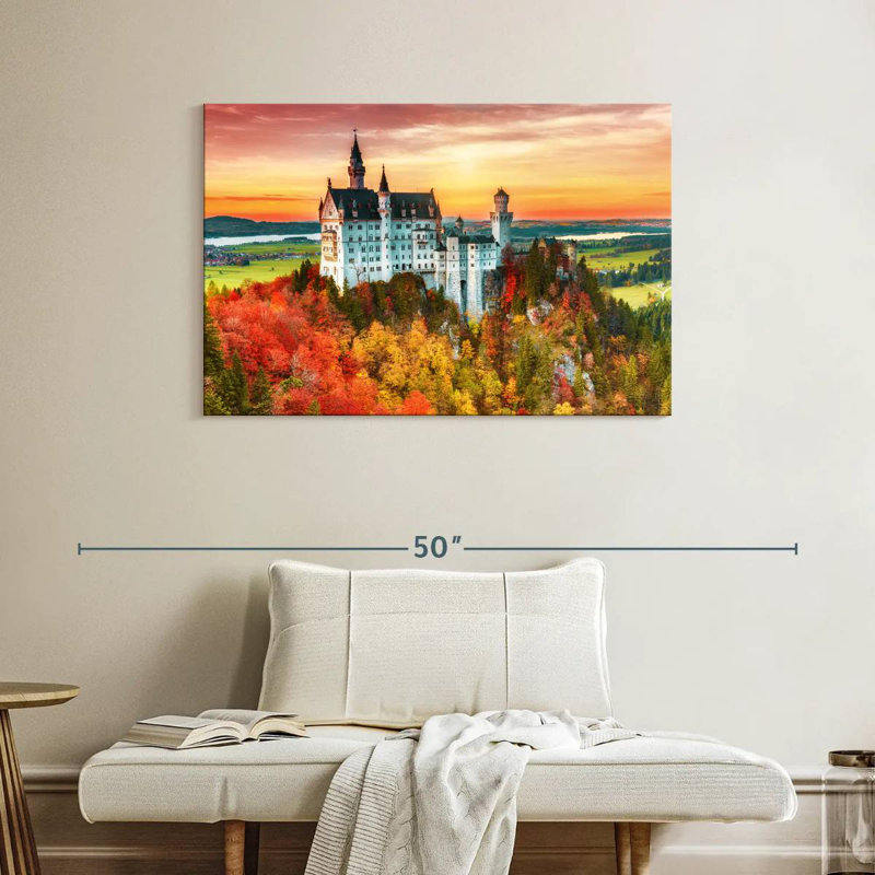 Neuschwanstein, H 26 po x l 39 po