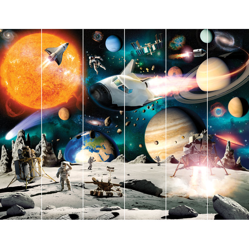 Space Adventure 3.01m x 2.42m Matte Mural