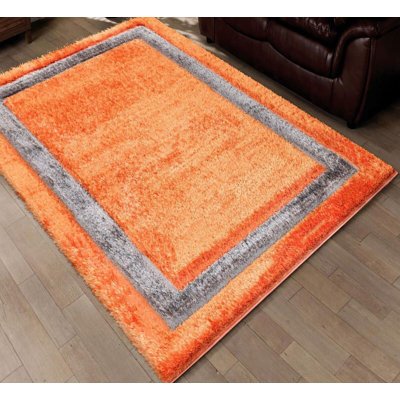 Maumelle Orange Area Rug
