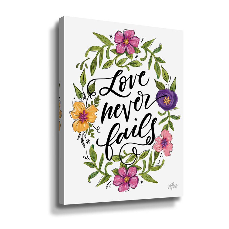 His Love Never Fails Print