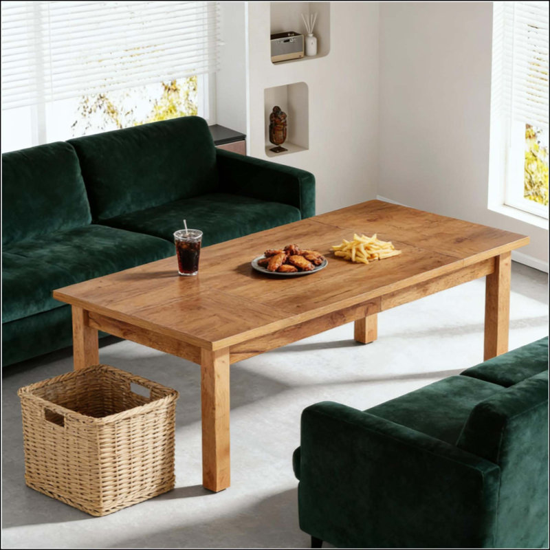 Table de cuisine, table de salle à manger, table à manger rustique, table basse