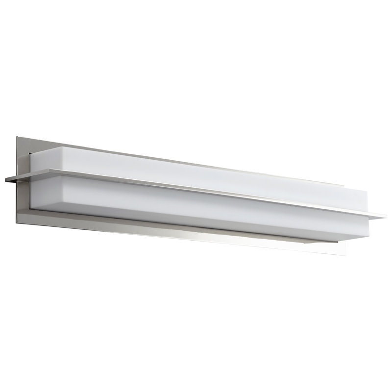 Gartmond Dimmable LED Bath Bar, Polished Nickel