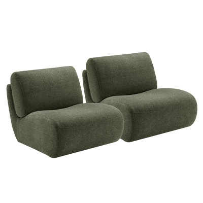 Nita 33'' Swivel Upholstered Accent Chair