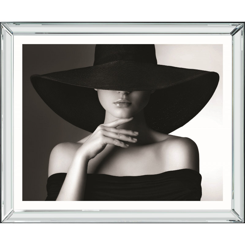 Mystery Lady II - Print on Wood