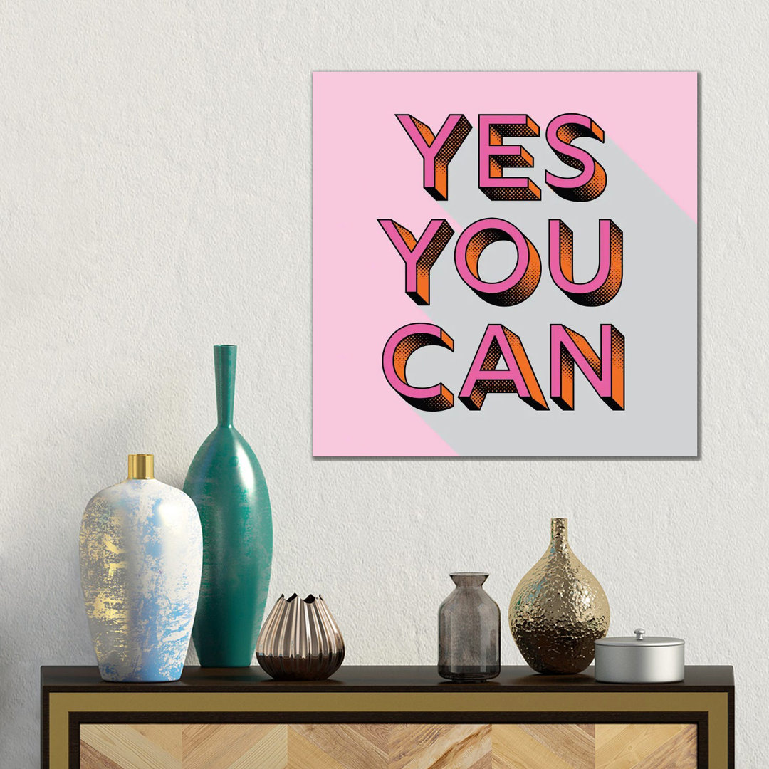 Yes You Can Typografie