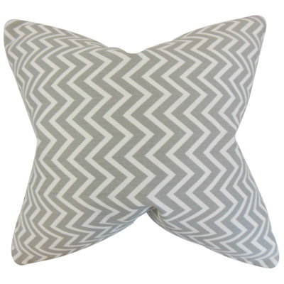 Coussin en coton en zigzag sula
