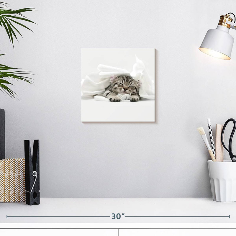 Crowle Cozy Lynx Cat, H 10 po x l 10 po