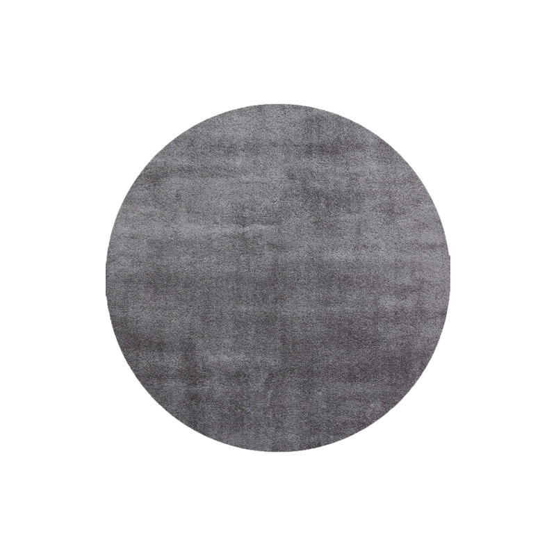 Premium Anthracite Carpet, 51.2 x 51.2 inches | 100% Micro Polyester, Pile Height: 1.2 inches, 2600 g/m² | Machine Woven, Durable & Easy to Clean | Ideal for Living Rooms & Bedrooms, Soft Texture & Modern Design