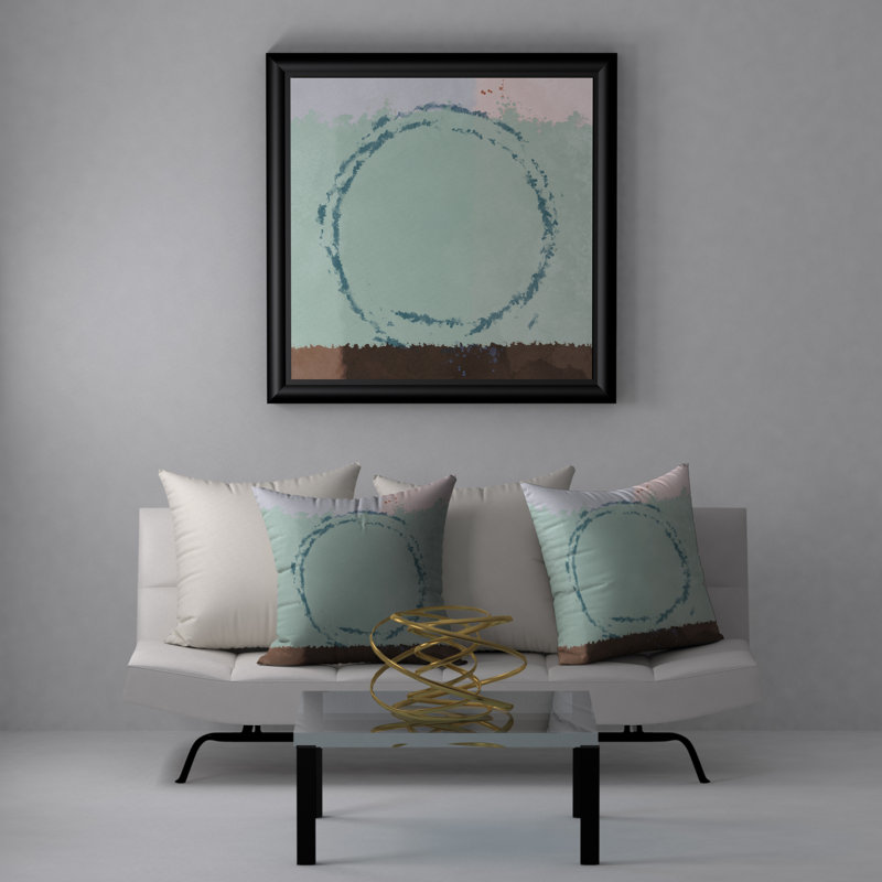 Reversible Throw Pillow, 18" x 18"