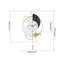 Frisange Pendulum Wall Clock