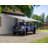 Palram - Canopia Feria 13' W x 26' D  Galvanized Steel Polycarbonate Carport Canopy White/Diffused Clear