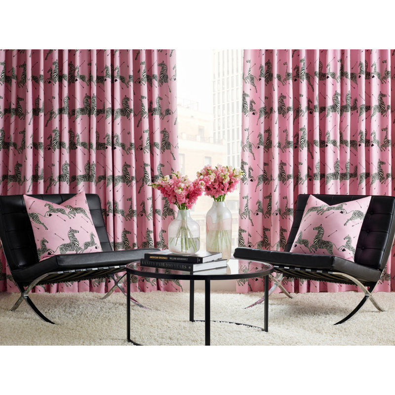 Tissu 100% coton Zebras Petite, Pivoine