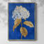 Impression encadrée FLORAL Series CVII - bois massif-966073148