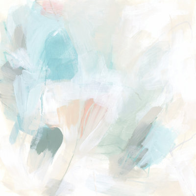 Pastel Matrix II - Wrapped Canvas Painting