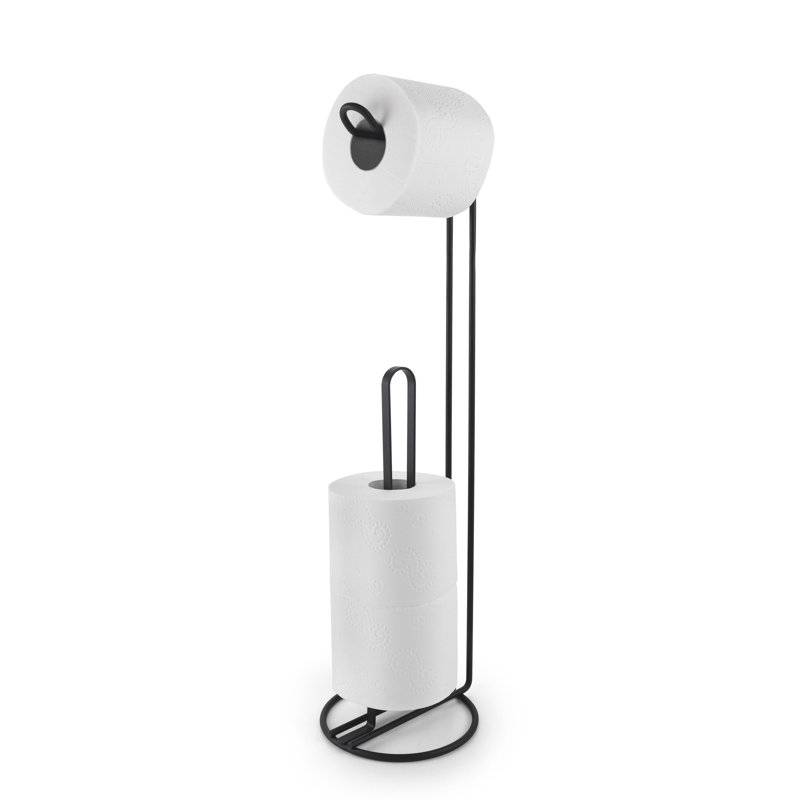 Origin LAVA toilet roll holder for 4 rolls, free -standing
