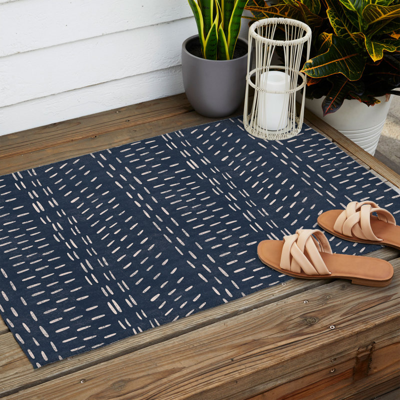 Tapis rectangulaire Kari avec envers antidérapant, Rectangle 2 pi x 3 pi
