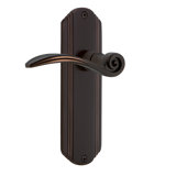 Deco Plate Privacy (Bed & Bath) with Swan Lever