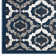 Modway Kalinda Rustic Vintage Moroccan Trellis Area Rug in Beige, Moroccan Blue and Ivory