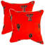 Housse de coussin carré NCAA-25193424