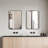 24X32 Inch  Metal Framed Rectangular Bathrrom Mirror For Wall-855516055-855516052