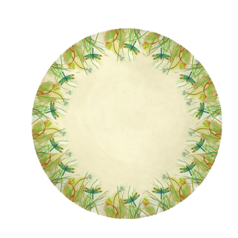 Richeson Floral Round Tablecloth, 58" x 58"