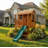 6 ft. W x 6 ft. D Little Cedar Wood Playhouse with Sandbox