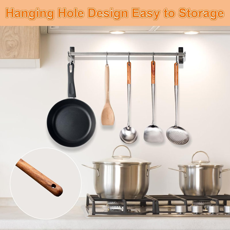 Spatule 17 pouces pour wok
