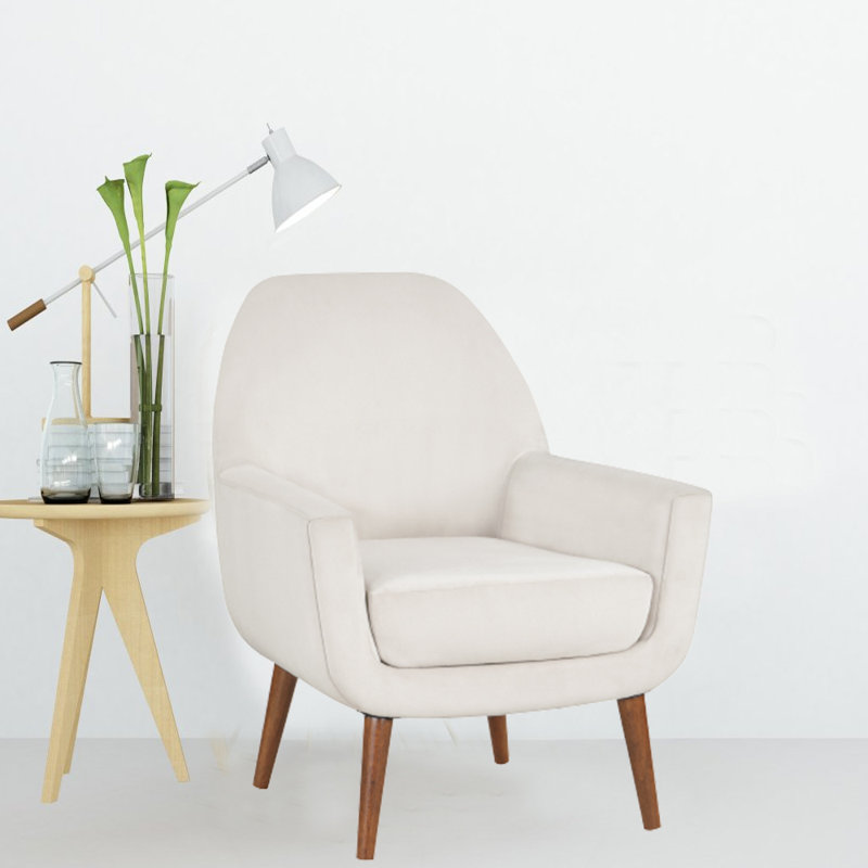 Fauteuil Kourtlynn, Beige