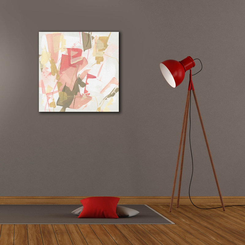 Toile épique Graffiti «Sand & Quartz 2» par June Erica Vess, 26 po x 26 po, H 26 po x l 26 po