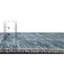 Tapis contemporain de couleur sarcelle Ikhasa-71501623