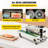 Continuous Bag Band Sealing Machine FR770A Horizontal Bag Sealer with Digital