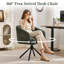Fauteuil de bureau pivotant rembourré-129030382