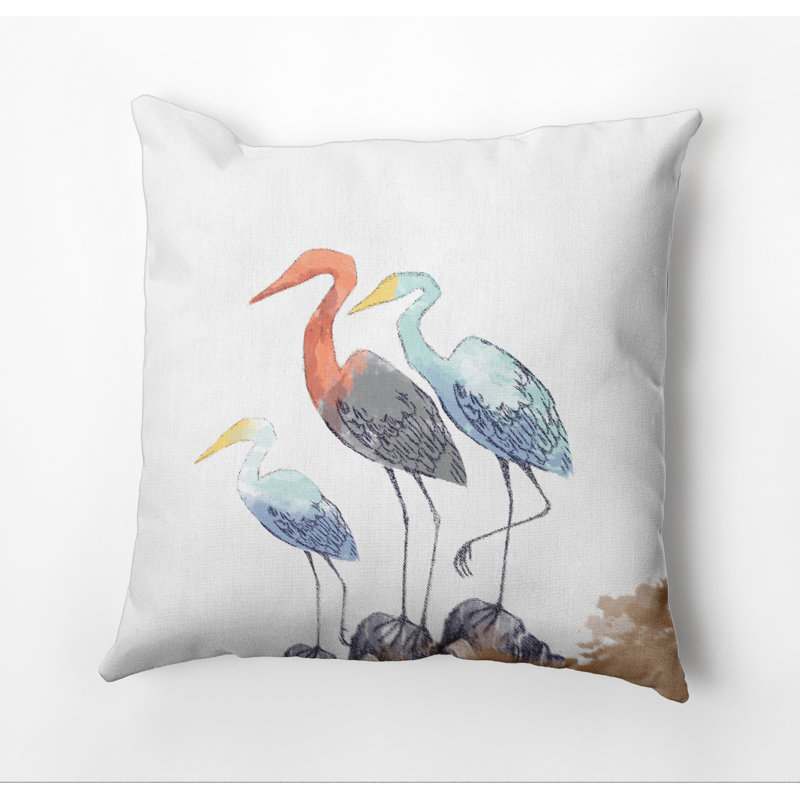 Housse de coussin et insert pour plage, 18 po x 18 po, Blanc