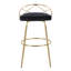 Tabouret de bar pivotant 29,75 po Lakyia
