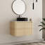 Ensemble de meuble-lavabo simple 30 po avec plateau en pierre reconstituée Eaton-2087038209-2087038213