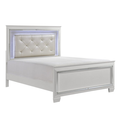 Oscar Upholstered Standard Storage Bed