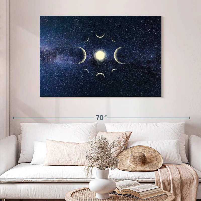Oberle Abstract Space, 32" H x 48" W