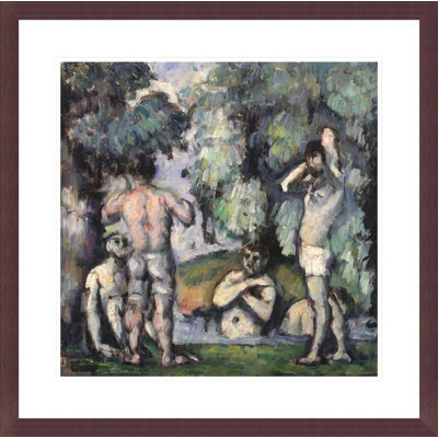 Les cinq baigneurs par Paul Cézanne