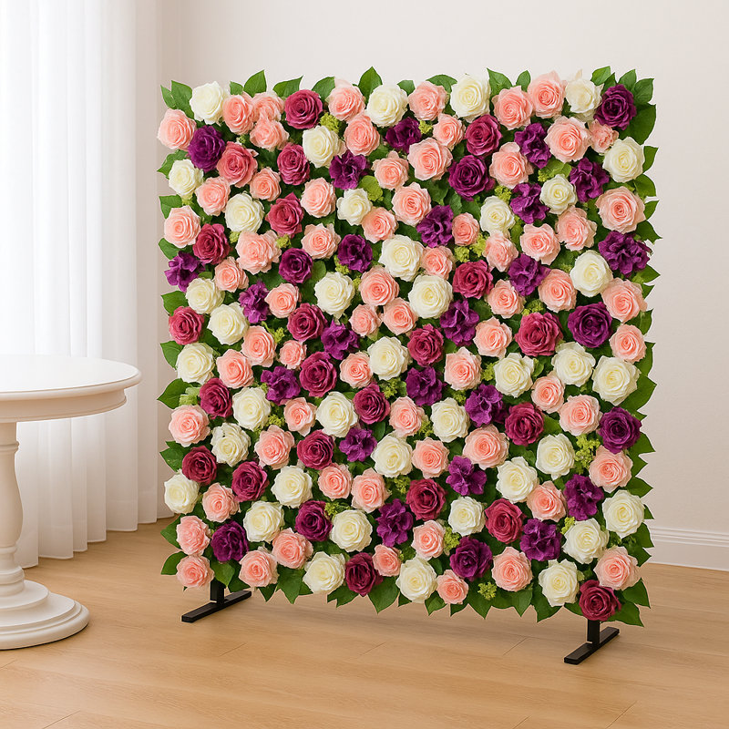60cm Faux Flowering Plant