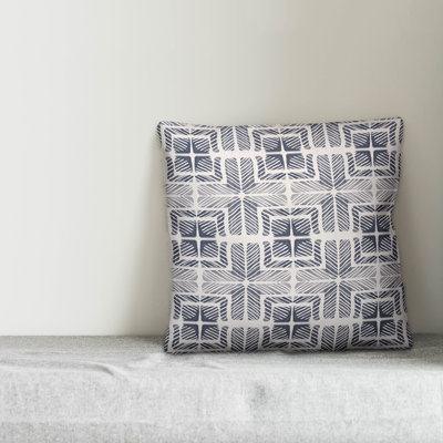 Shibori Outdoor Throw Pillow